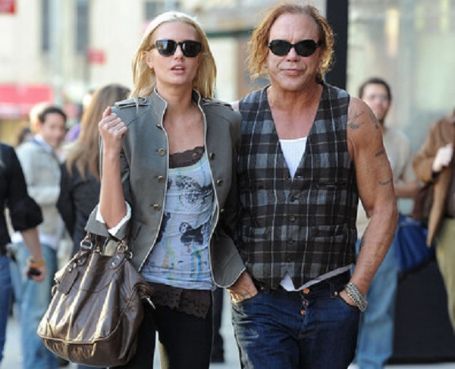 Mickey Rourke wife