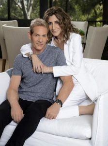 Skip Bayless With His Wife