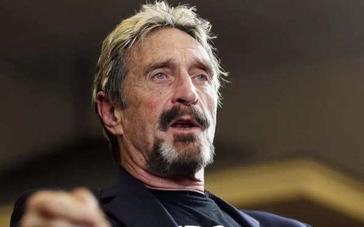 John McAfee age, height