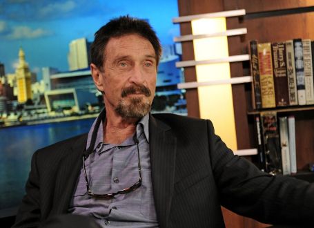 John McAfee age