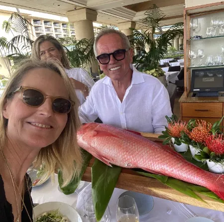 helen hunt with puck