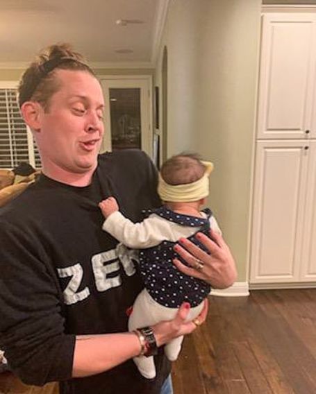 Macaulay Culkin baby