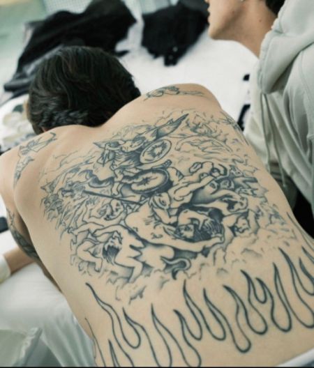 Damiano David Tattoos