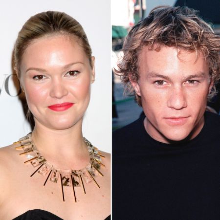 Julia Stiles and Heath Ledger