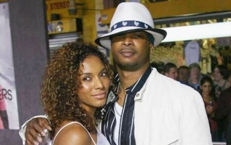 Lisa Thorner with Damon Wayans