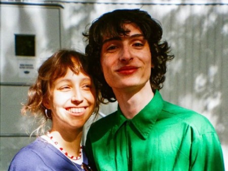 Finn with his girlfriend Elsie Pearls,