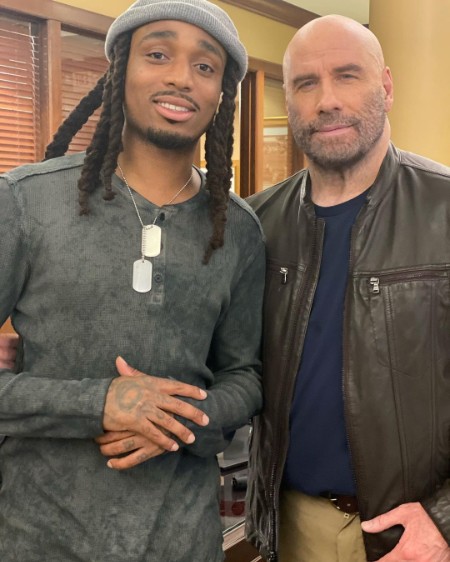 Quavo with John Travolta
