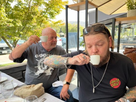 rick harrison with hias son