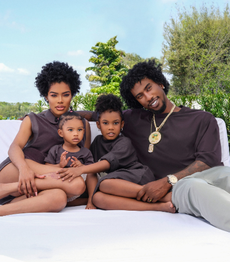 Teyana's husband and children