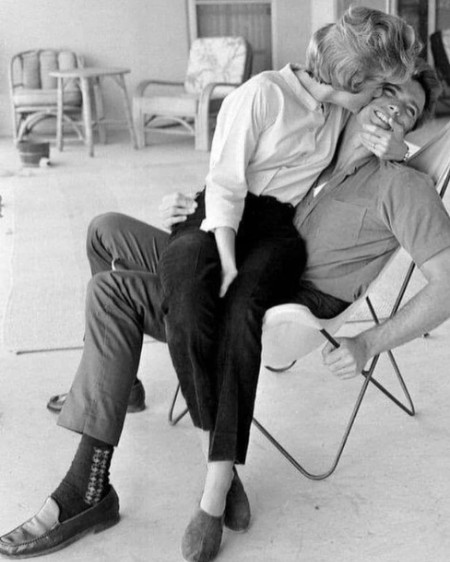 Eastwood with his first wife Maggie Johnson