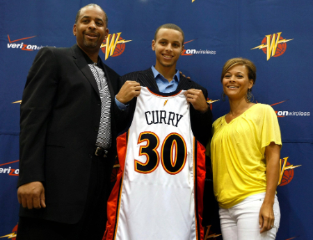 Stephen Curry Parents
