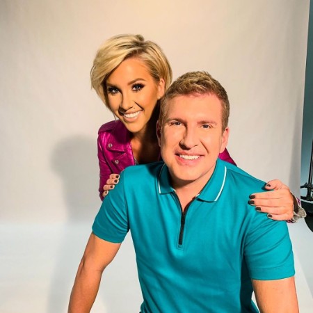 todd with his daughter Savvanah Chrisley