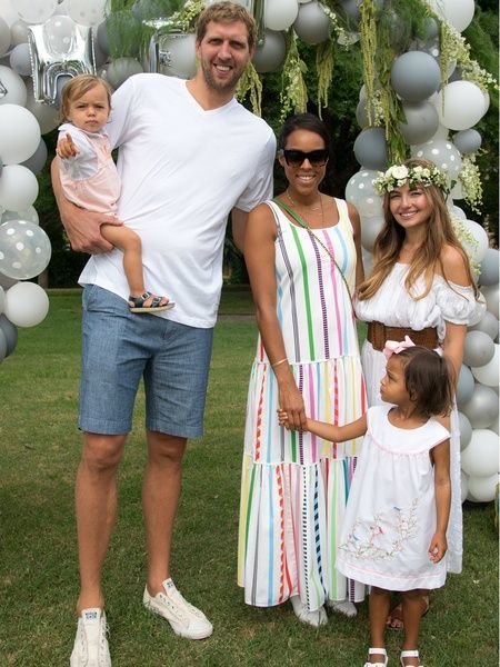 Dirk Nowitzki wife kids