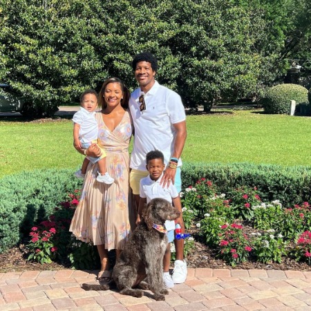 Jameis Winston and Breion Allen Kids