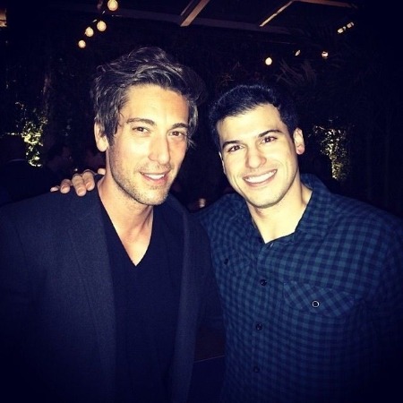 David Muir with Gio Benitez