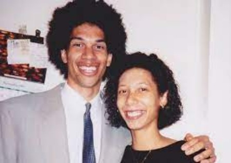 Kareem Abdul Jabbar with habiba abdul jabbar