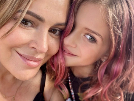 alyssa milano daughter