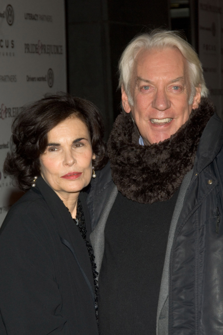 donald sutherland wife