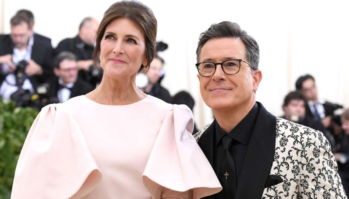 stephen colbert wife bio