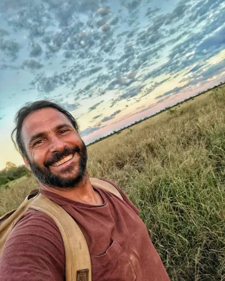 hazen audel during his expedition in savannah in 2022