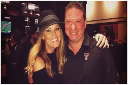 leslie beard with her ex husband