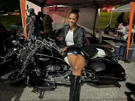 tonesa welch testing her love for bikes