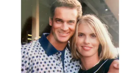 trace gallagher with his wife tracy