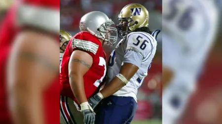 shane olivea tackling against manase hopoi on 30th august 2003