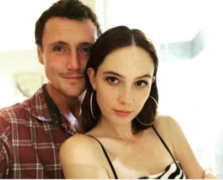 olwen kelly with her boyfriend sam brown