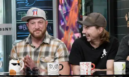 rick ness with his partner parker schnabel in an interview