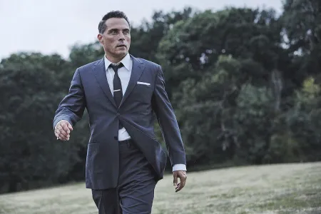 rufus sewell during his role in the pale horse