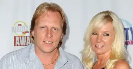 sig hansen with his wife june hansen during the premier of deadliest catch