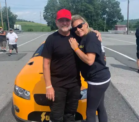 jeff lutz with his wife christine lutz