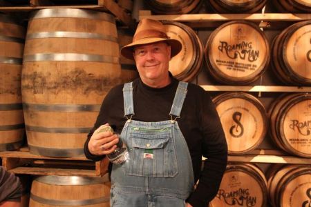 mark ramsey at his distilling factory