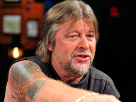 phil harris during an interview for deadliest catch