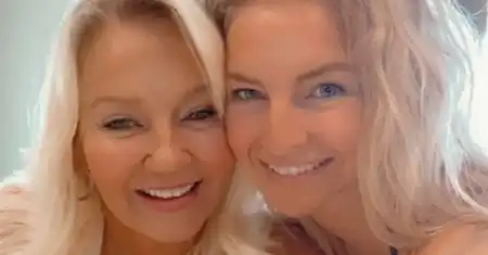 june hansen with her daughter